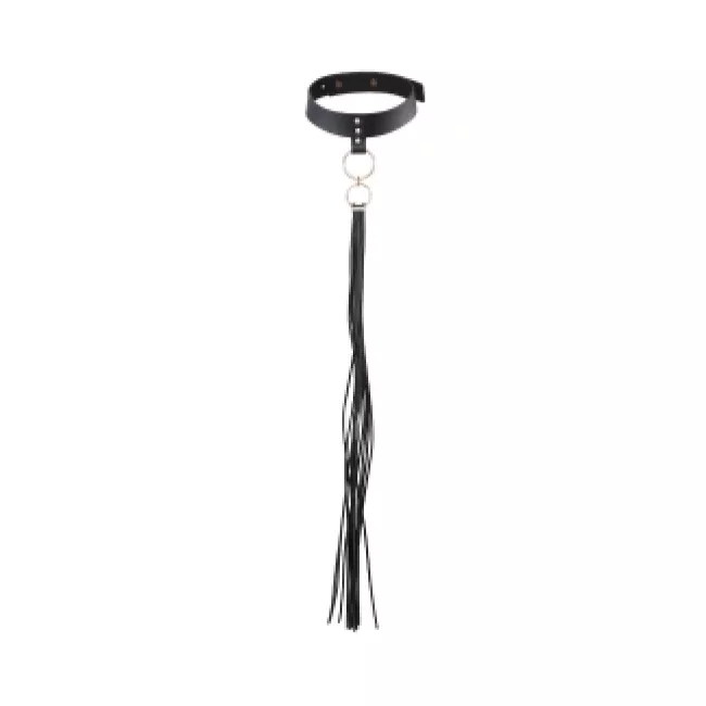 BDSM Halsband mit Quaste | Unterstreiche deine Eleganz
