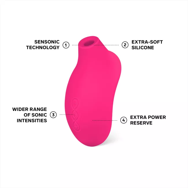 LELO SONA 2 Cruise – Rosa Sonic Klitorisstimulator aus weichem Premium Silikon. Exklusive bei RaiX Shop Konstanz