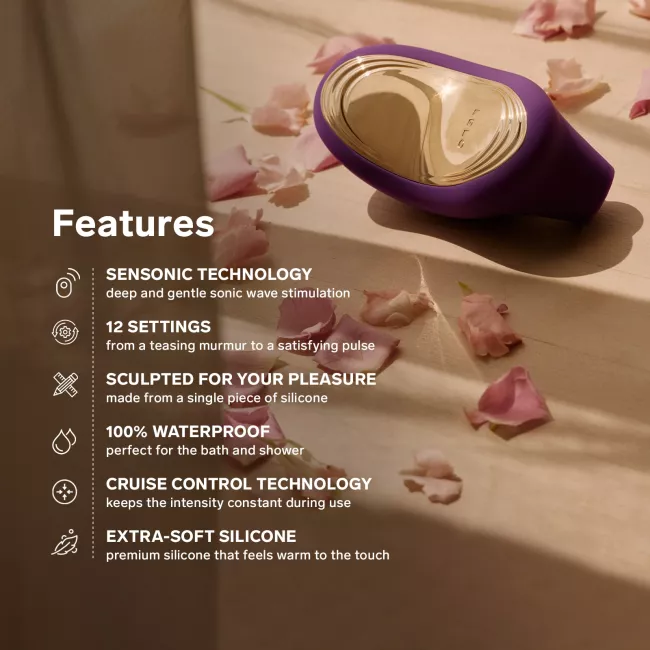 LELO SONA 2 Cruise – Rosa Sonic Klitorisstimulator aus weichem Premium Silikon. Exklusive bei RaiX Shop Konstanz