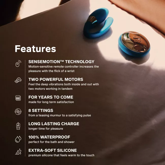 LELO TIANI DUO – Paarvibrator mit Fernbedienung, SenseMotion™ & Doppel-Motor. Exklusive bei RaiX Shop Konstanz