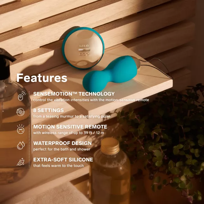 LELO HULA Beads Liebeskugeln mit Fernbedienung aus premium Silikon. Exklusive bei RaiX Shop Konstanz