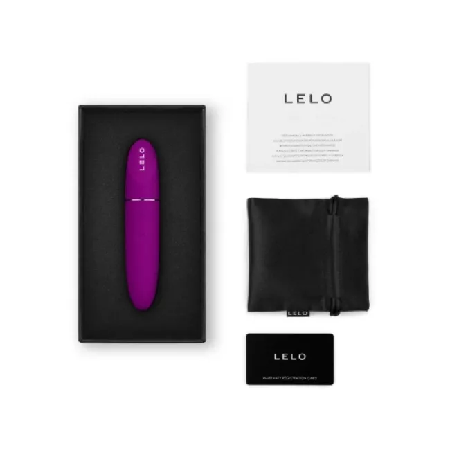 LELO MIA 3 Lippenstift-Vibrator in Deep Rose aus Silikon. Exklusive bei RaiX Shop Konstanz